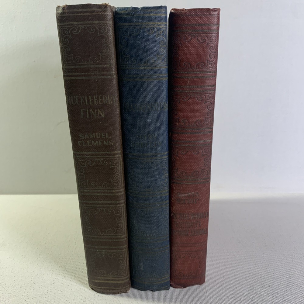 Frankenstein: Or The Modern Prometheus Art-Type Version ANTIQUE Huckleberry Finn