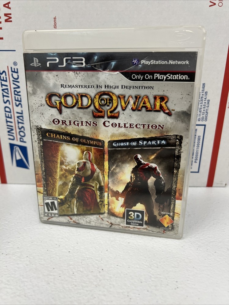 God of War: Origins Collection (Sony PlayStation 3, 2011) CIB, Tested Great Disc