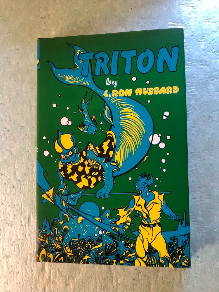 Vintage Science Fiction, Triton by L Ron Hubbard First Edition 1949