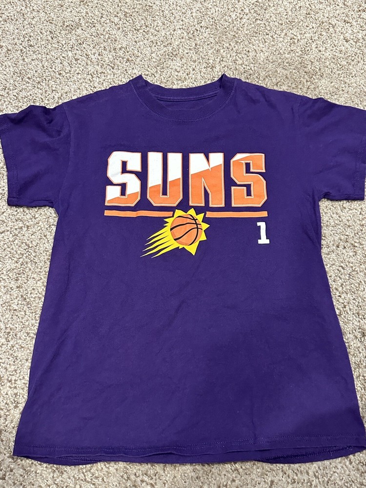 NBA Phoenix Suns Devin Booker #1 Men's small purple shirt