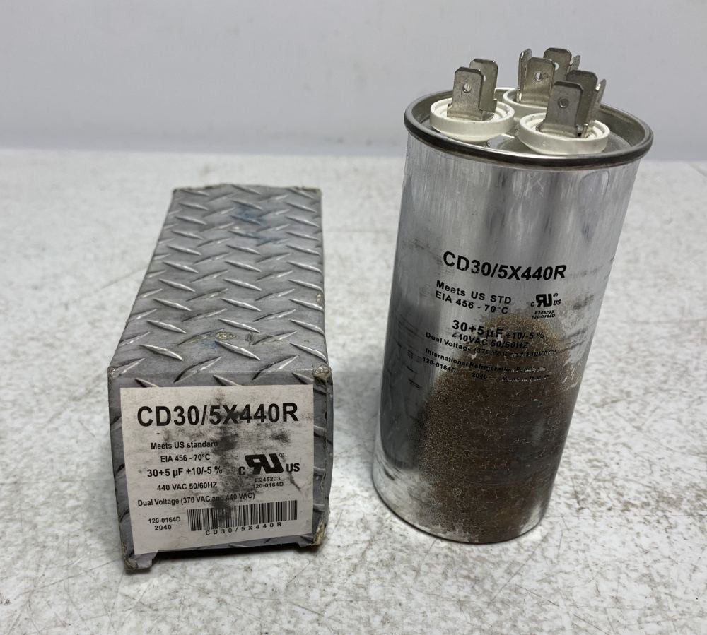 Supco CD30/5X440R Dual Run Capacitor 30+5uF 440V