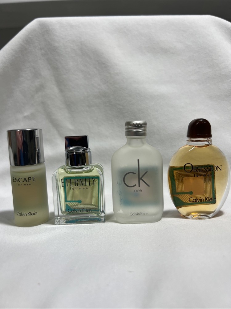 Calvin Klein Variety Calvin Klein for Men 4 Pc Obsession Eternity CK One Escape