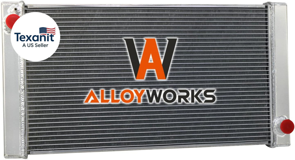 ALLOYWORKS Aluminum Radiator Fit Mini Cooper Coupe S Clubman ONE R55 R56 R57 R58