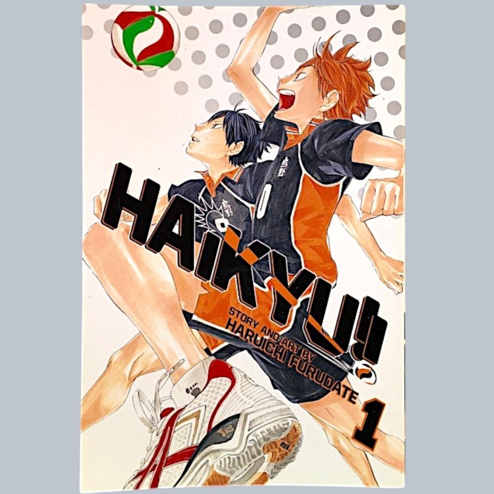 VIZ Media Manga Haikyu!! Vol 1 Shonen Jump Shoyo Hinata Haruichi Furudate Good