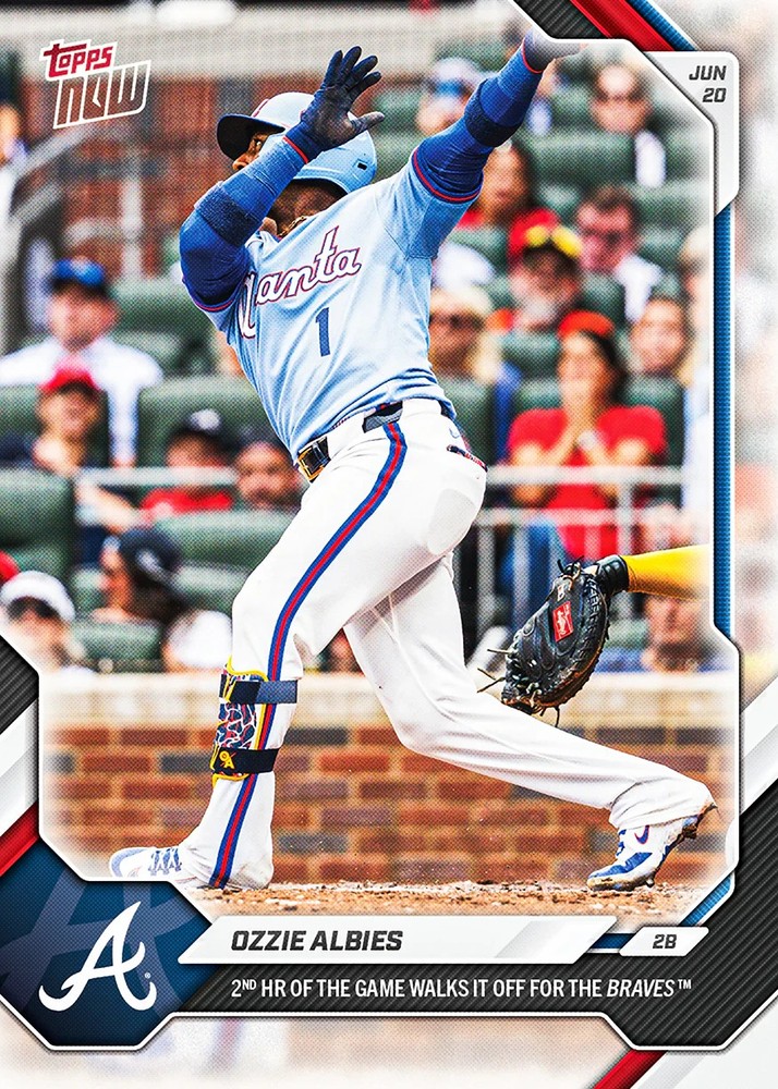 Ozzie Albies Walk-Off HR 2026 MLB Topps NOW Card 356 Presale