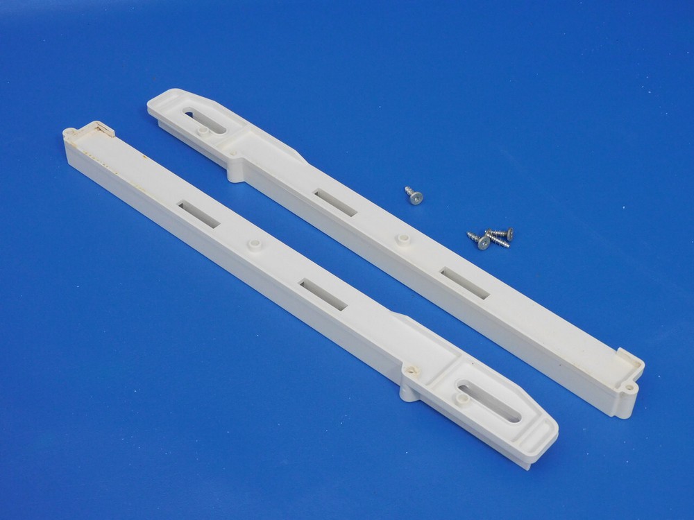 GE Refrigerator GFSS2HCYA SS Deli Drawer Slides WR72X10072 WR72X10073