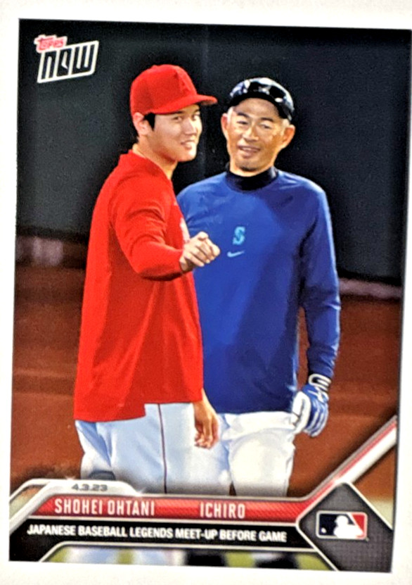 2023 Topps Now - Shohei Ohtani, Ichiro Suzuki #45 /4802