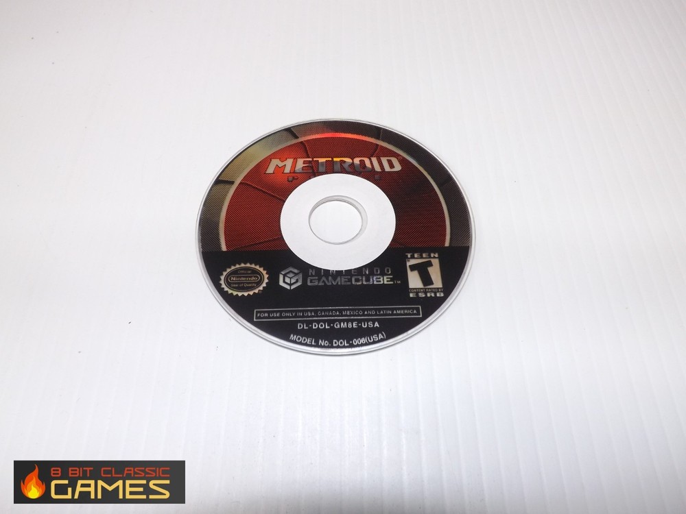 Metroid Prime - DISC ONLY - NINTENDO Gamecube & Wii  519a