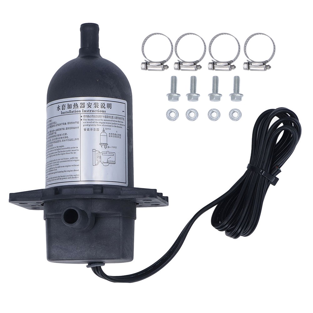 Engine Water Jacket Heater Self Circulating  Generator Thermostat Heater