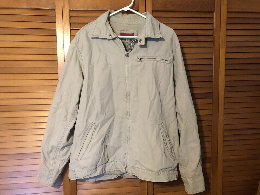old navy military jacket mens Surplus Gear Lg  Tab Cotton Winter Wear
