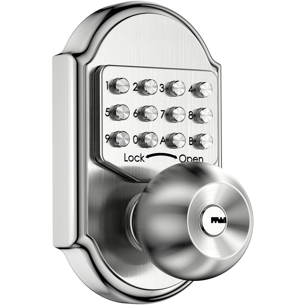 Keyless Entry Keypad Deadbolt Lock 304 Stainless Steel 100% Mechanical Sabbath