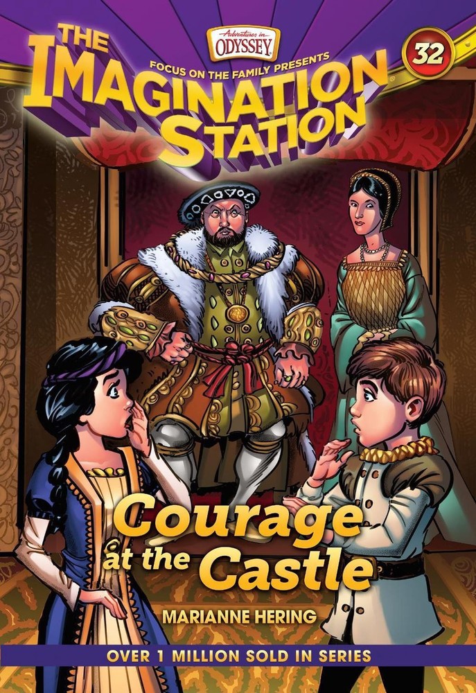 Courage at the Castle by Marianne Hering Hardcover Book