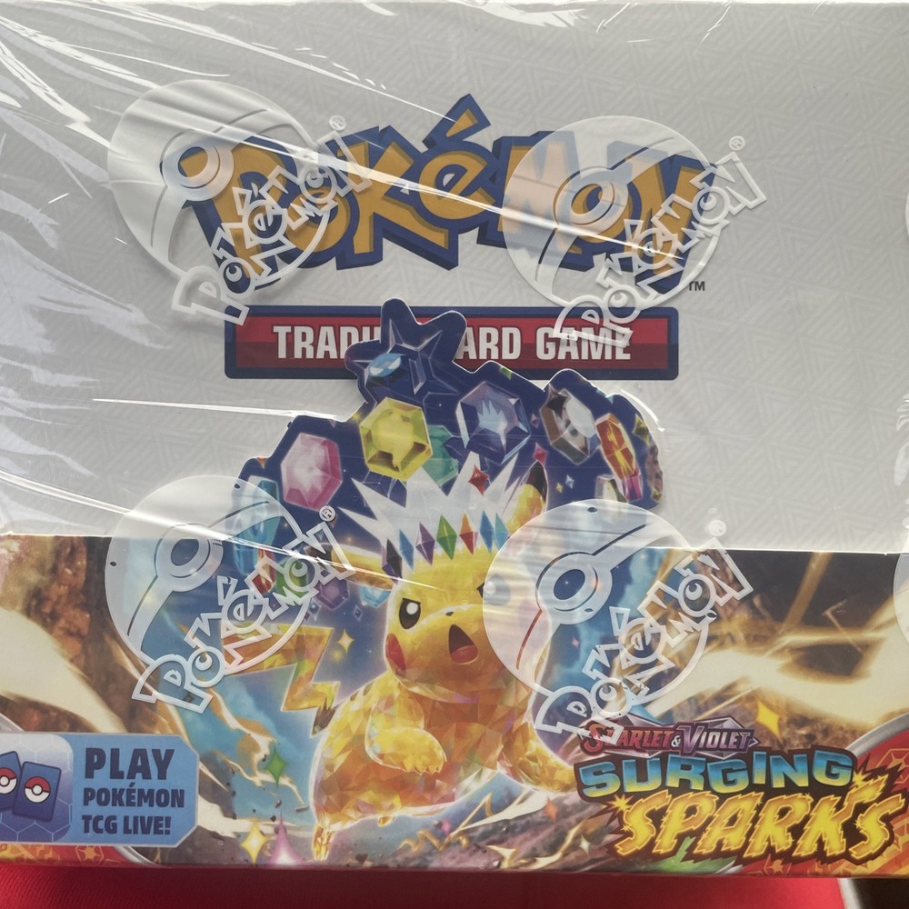POKÉMON TCG: Scarlet & Violet Surging Sparks Booster Box 36 Packs NEW SEALED