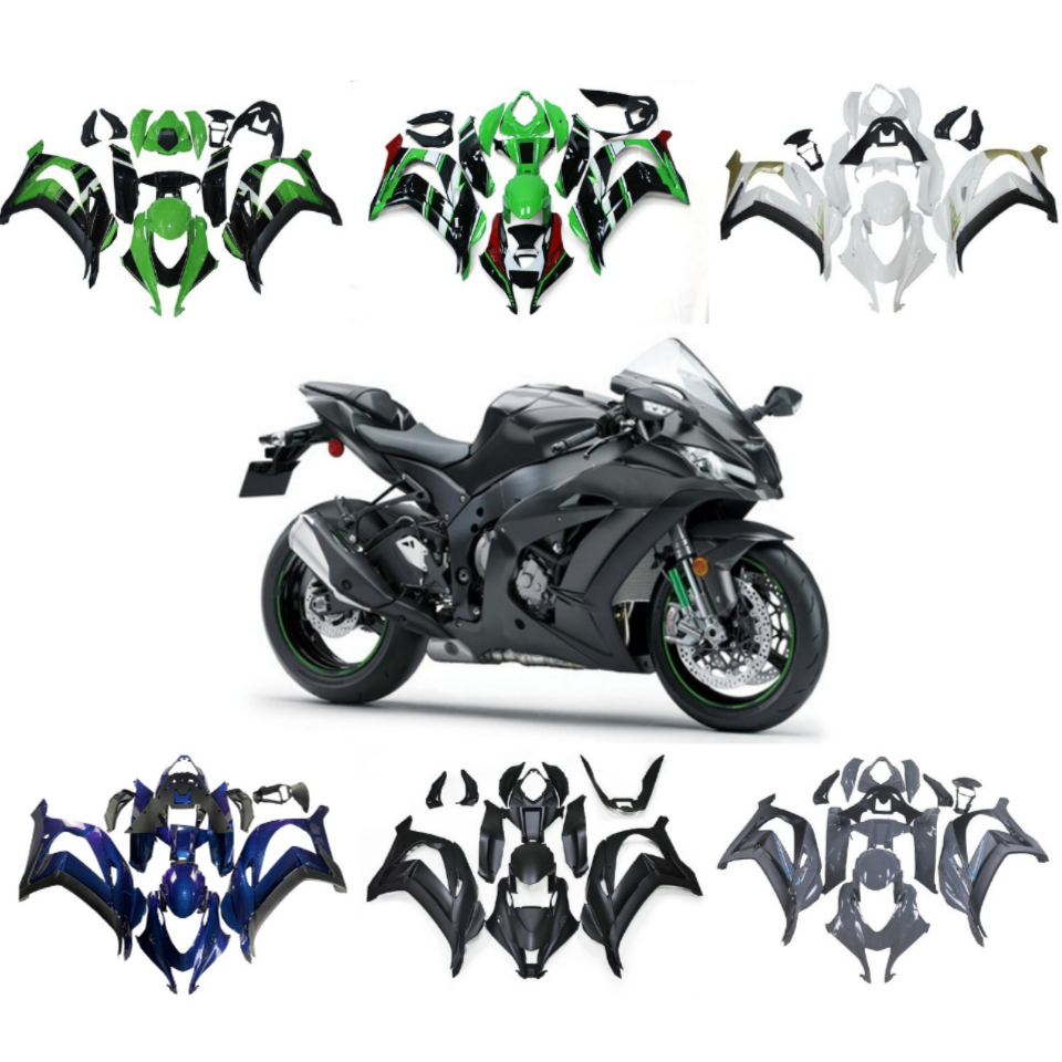 Full Bodywork For 2016 2017 2018 2019 2020 Kawasaki Ninja ZX10R ABS Fairing Kit