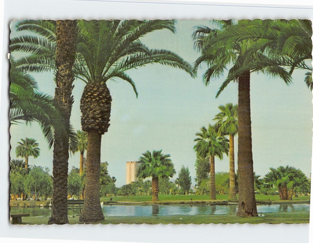 Postcard Encanto Park Phoenix Arizona USA