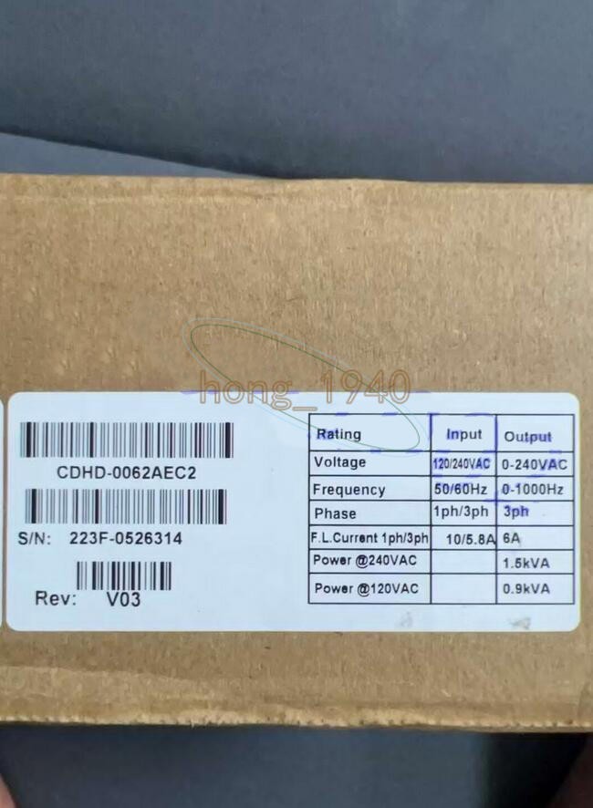 1PC New Servotronix CDHD-0062AEC2 Servo Driver