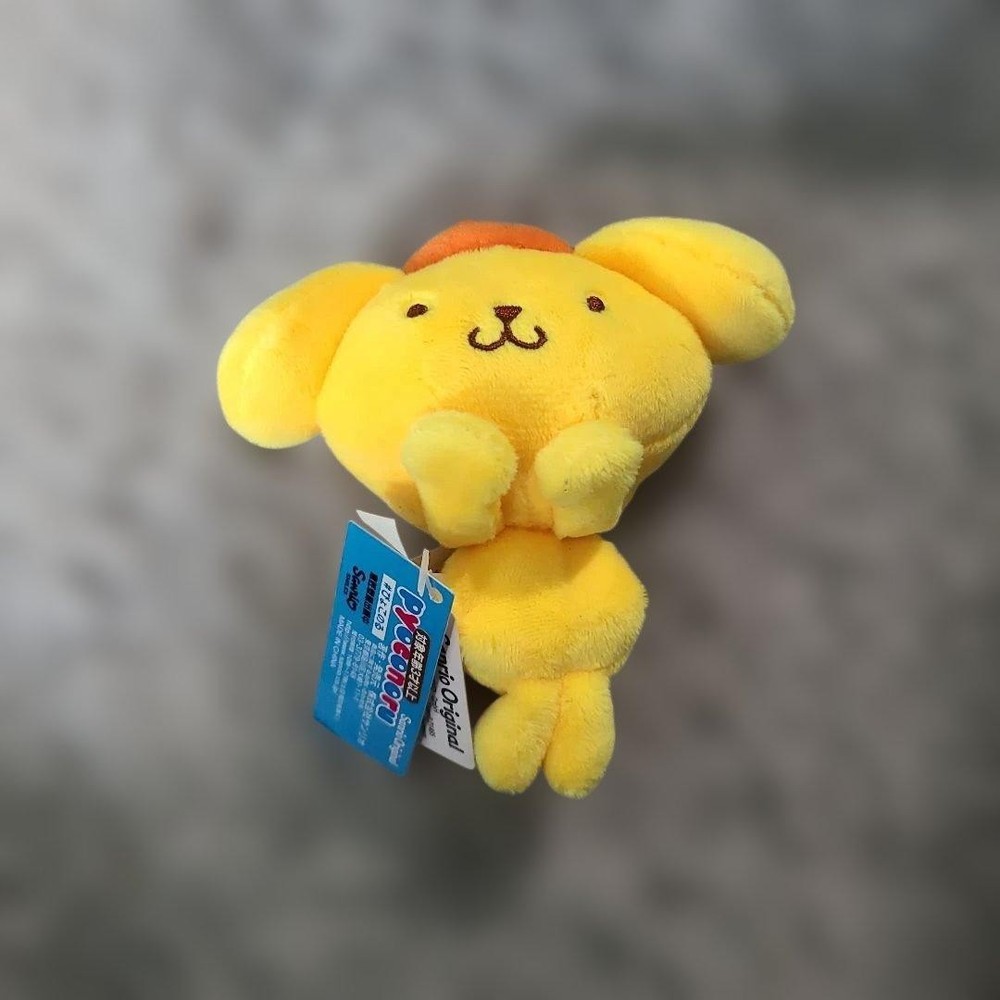 Sanrio Pyonoru Pompompurin Plush Toy Yellow 15cm Character Mascot Gift