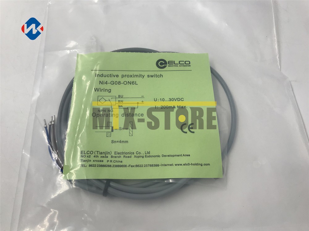 1PC Brand New Ones ELCO NI4-G08-ON6L NI4-G08-0N6L Sensor&Proximity Switch