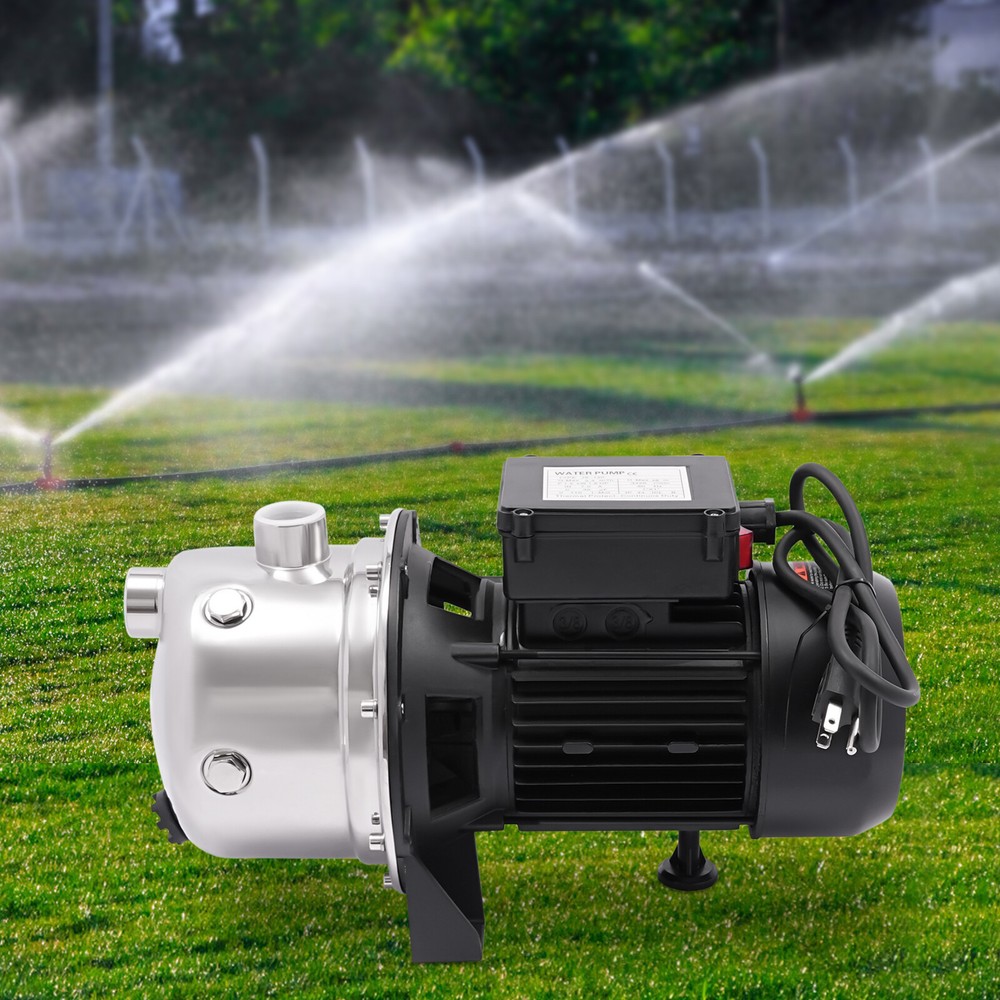 1.6 HP Shallow Well Jet Pump Homes Supply Water Well Jet Pump w/ Pressure Switch