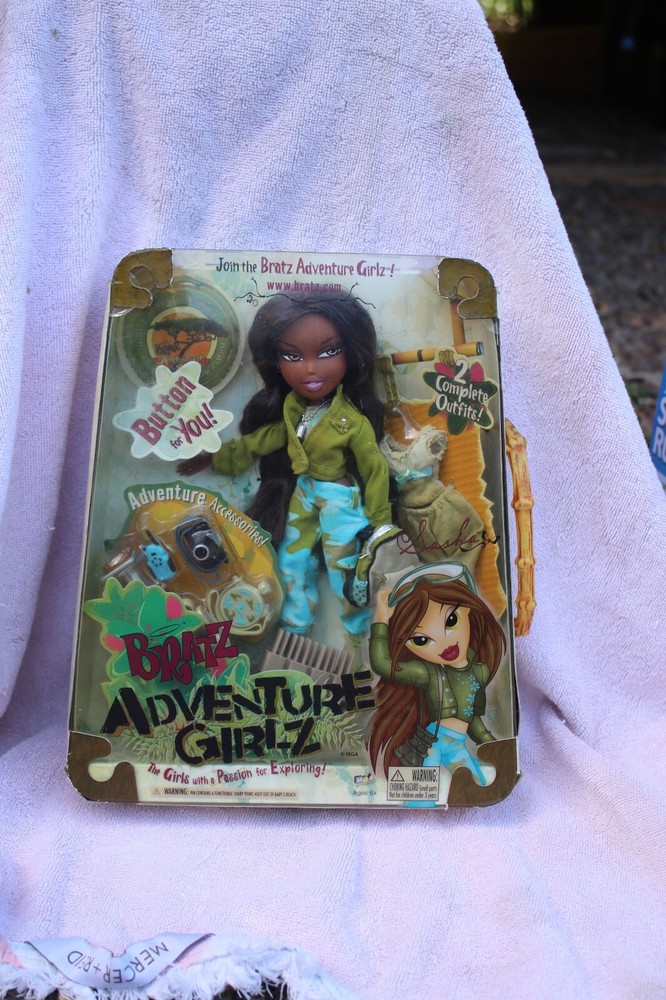 Bratz Adventure Girlz Sasha Doll New In Box Collectible