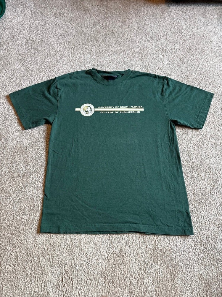 USF Bulls College of Engineering Jansport Men’s Tee Size Large