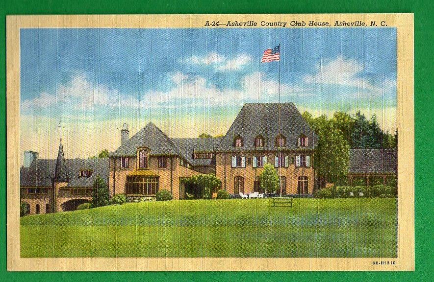 North Carolina - Asheville, Asheville Country Club House Pc 48