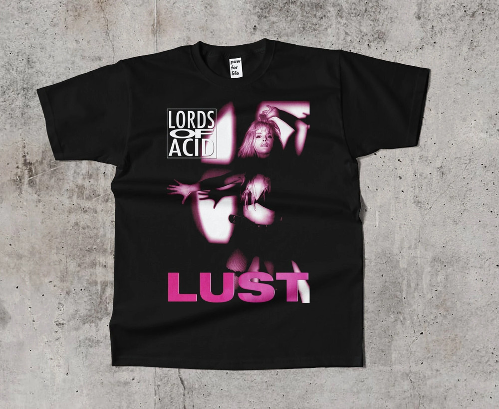 Lords of Acid Lust Tshirt Xmas 2024 Gift Size S-5XL