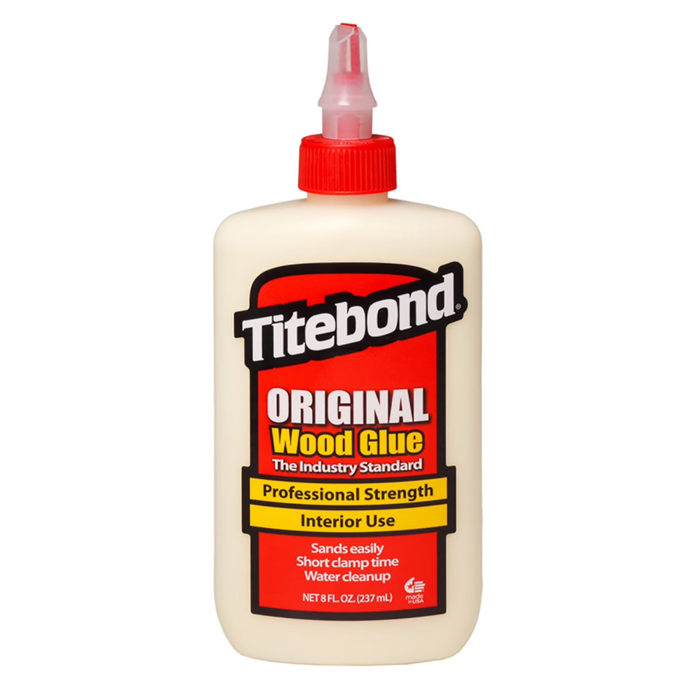 Titebond Original Wood Glue 5063 - Industry Standard for Woodworking, 8 oz