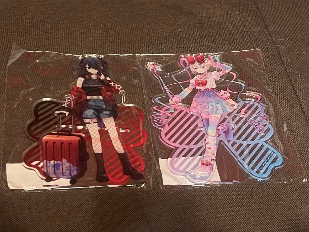 Needy Girl Overdose NidigEhibition Acrylic Stand Set 2  Sealed
