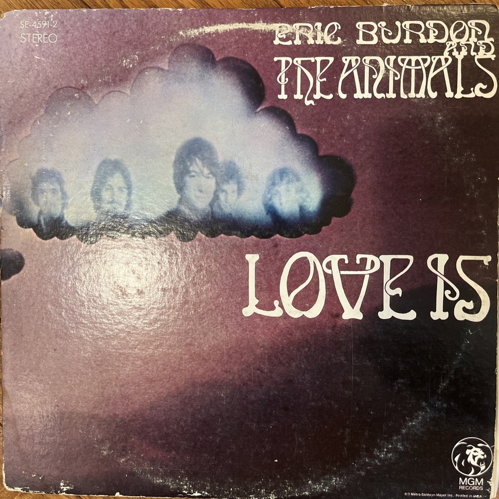 Eric Burdon & The Animals - Love Is Vinyl Record 1st Press 2LP VG+