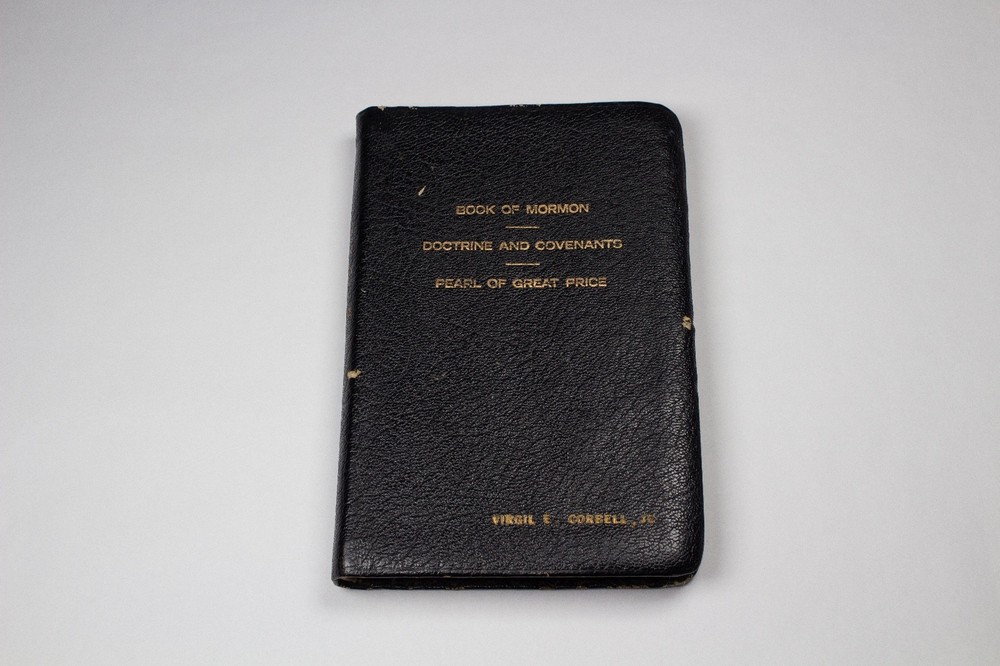 The Book of Mormon Doctrine and Covenants Pearl of Great Price Leather 1974