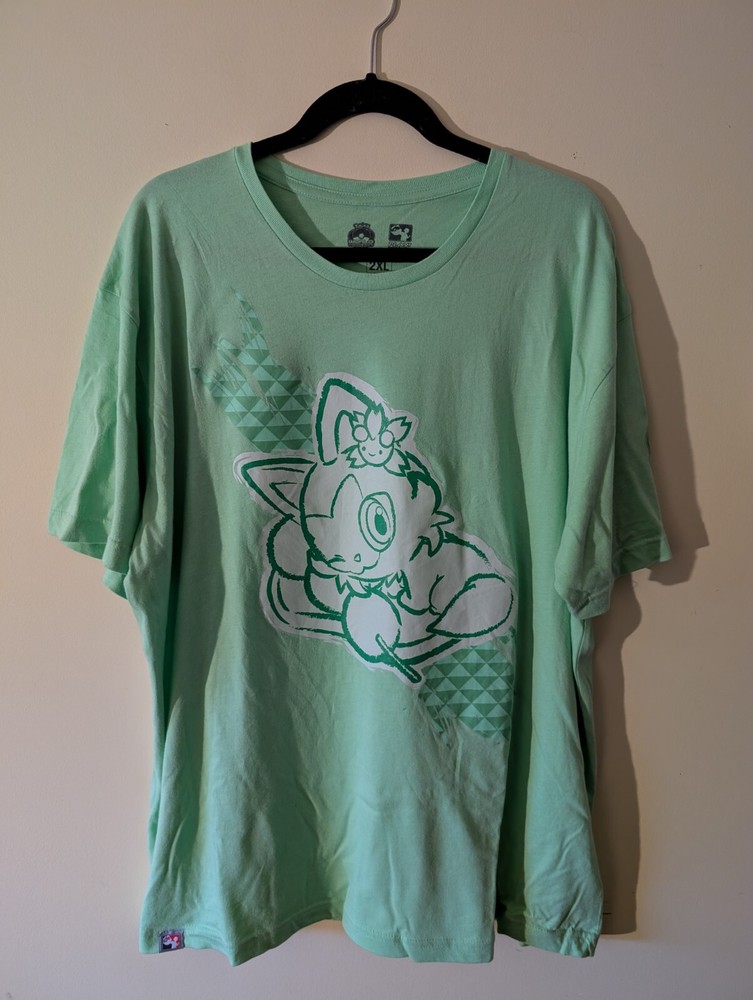 Pokemon World Championships 2023 Yokohama Sprigatito T Shirt Size XXL