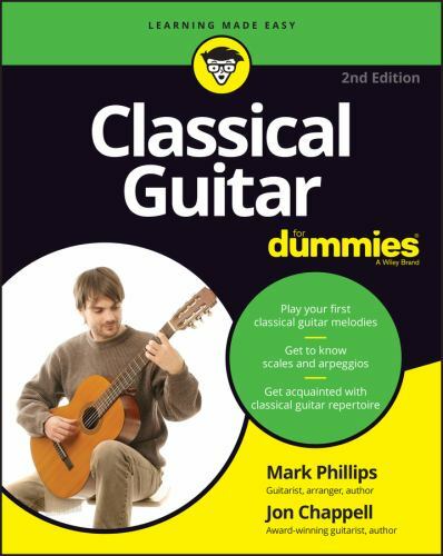 Classical Guitar for Dummies, Paperback by Phillips, Mark; Chappell, Jon, Lik...