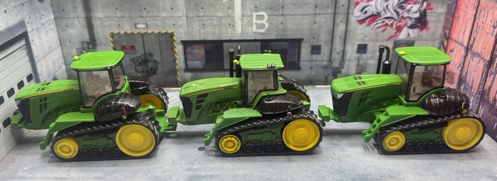 1/64 Ertl John Deere 9560RT 9430T 9510RT Tractor Set of 3