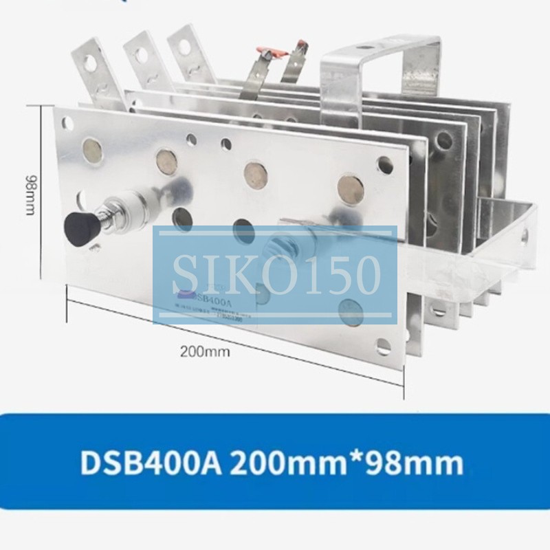 ONE NEW three phase rectifier DSB400A 200*98mm #SK