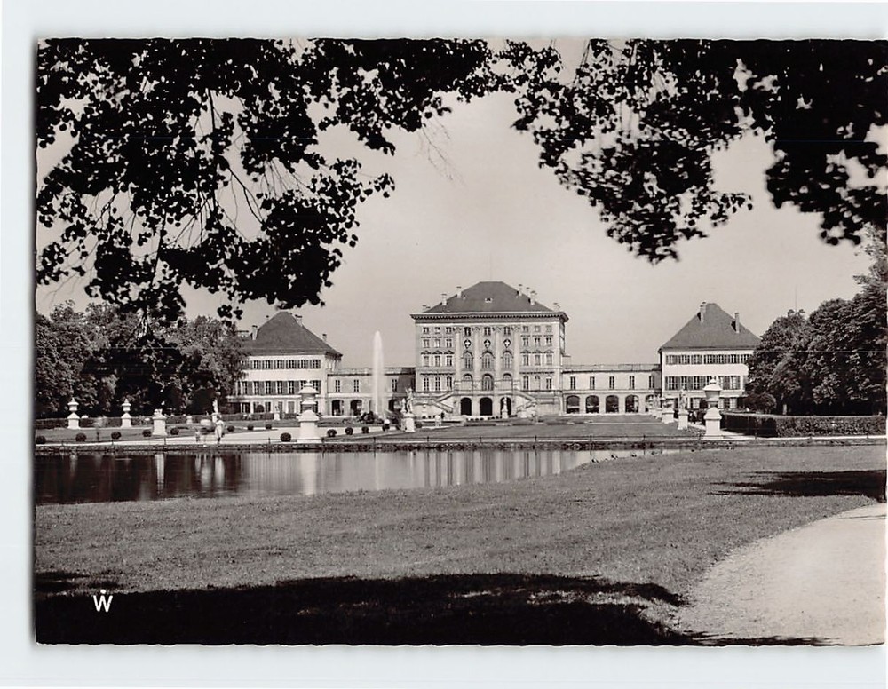 Postcard Nymphenburg Palace in Munich Germany