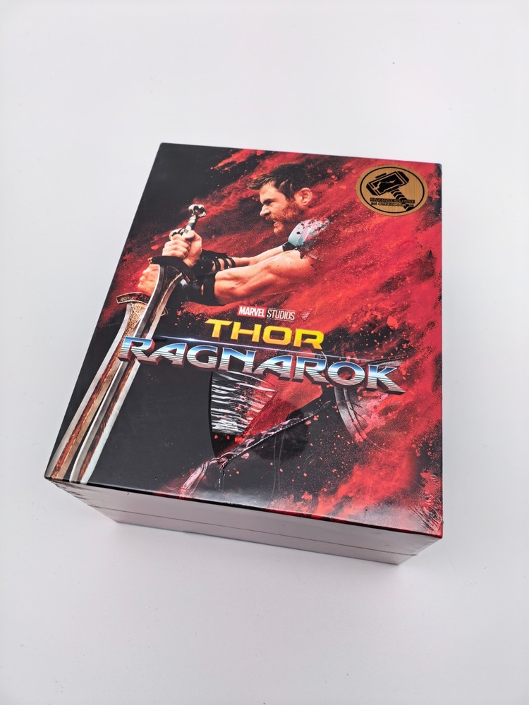 Blufans Marvel Thor: Ragnarok  1-Click Box Set Steelbook ,New/Sealed