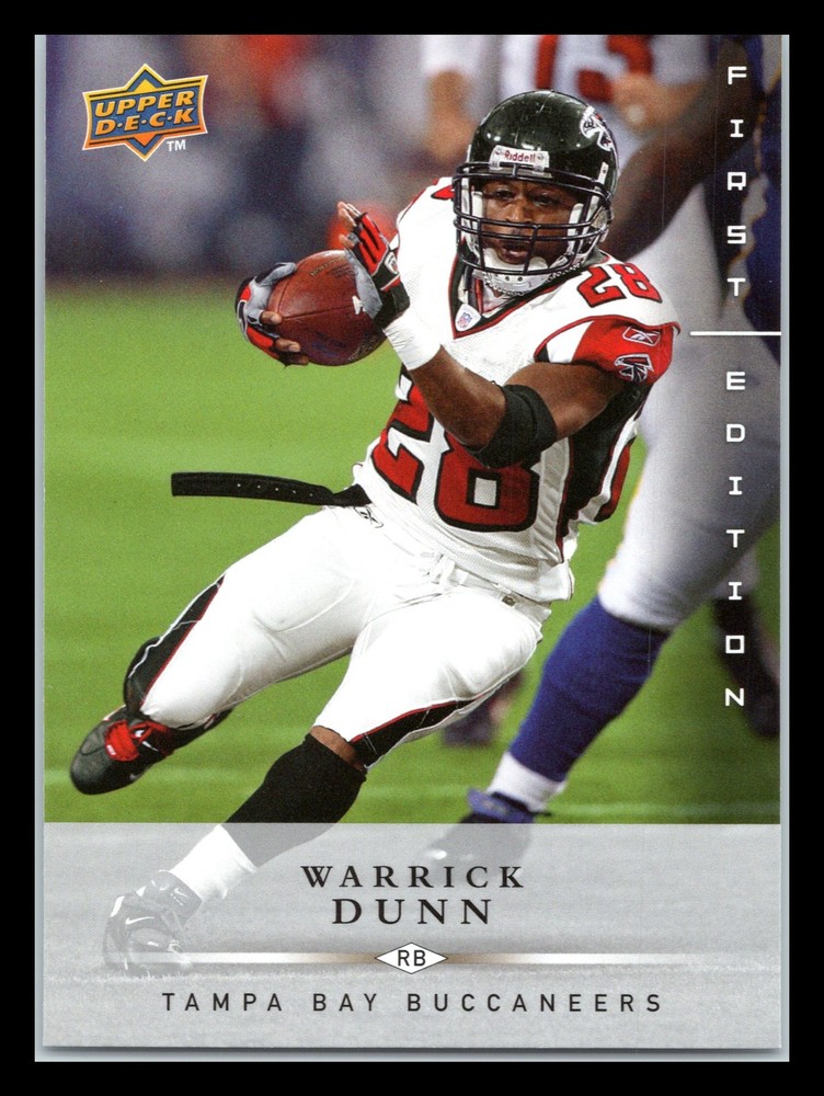 2008 Upper Deck First Edition #7 Warrick Dunn Tampa Bay Buccaneers