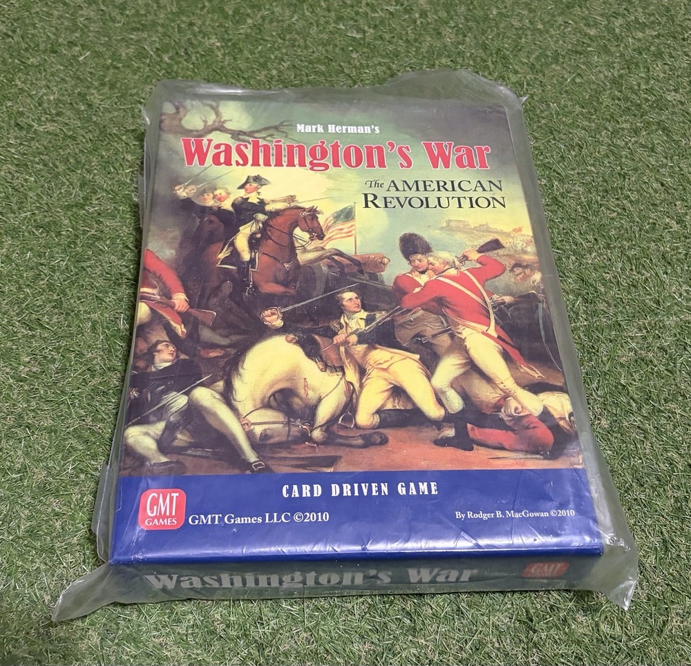 GMT: Washington's War the American Revolution.  Punched - Never played.