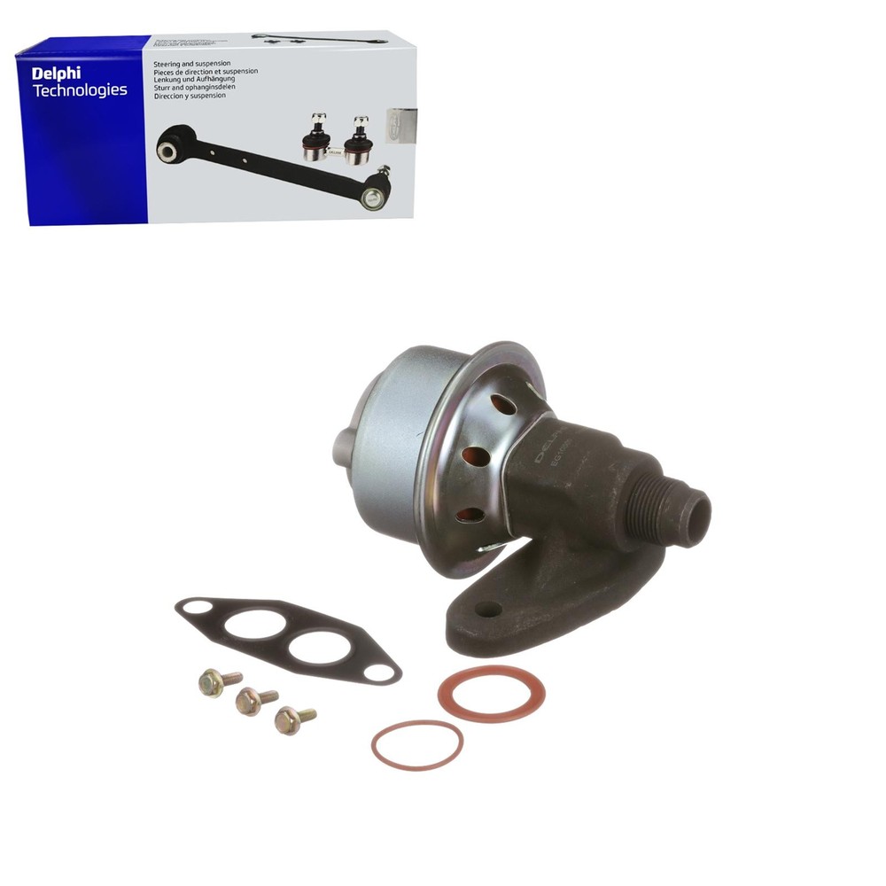Delphi EGR Valve Compatible with 1988-1991 Ford E-250 Econoline Club Wagon 7.5L V8 Engine