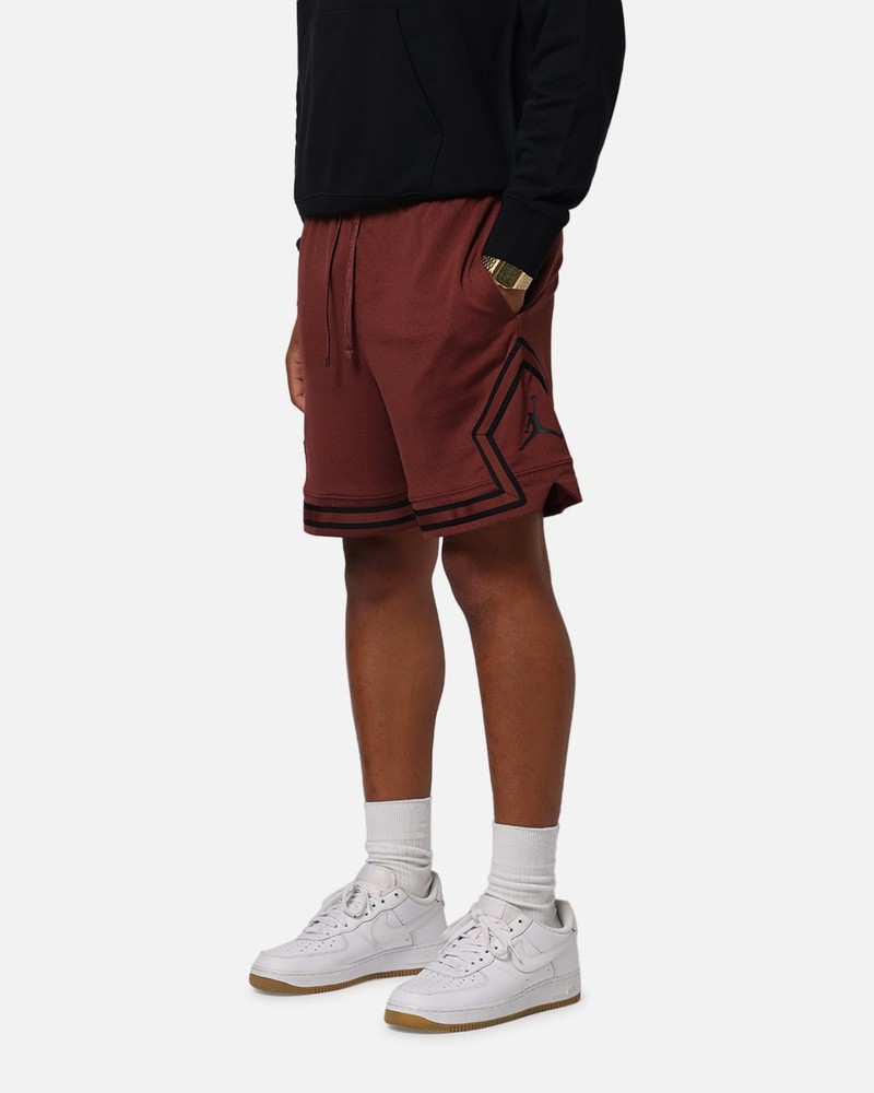 🔥 Jordan Nike Men's Dri-FIT Mesh Diamond Shorts Size L 'Dark Pony' HF9910-231