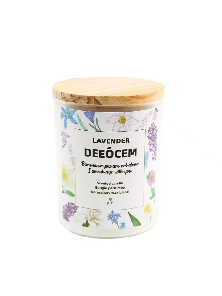 Lavender Scented Candles, 30Hour Burn Time, Natural Aromatherapy Candle, Perf...