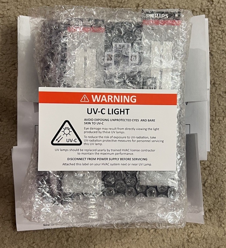 REKO Lighting R2000 Air Purifier Whole House Uv uvc Light in Duct for HVAC Ac...-image