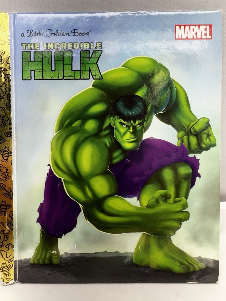The Incredible Hulk Marvel Comics Little Golden Book by Billy Wrecks 2012