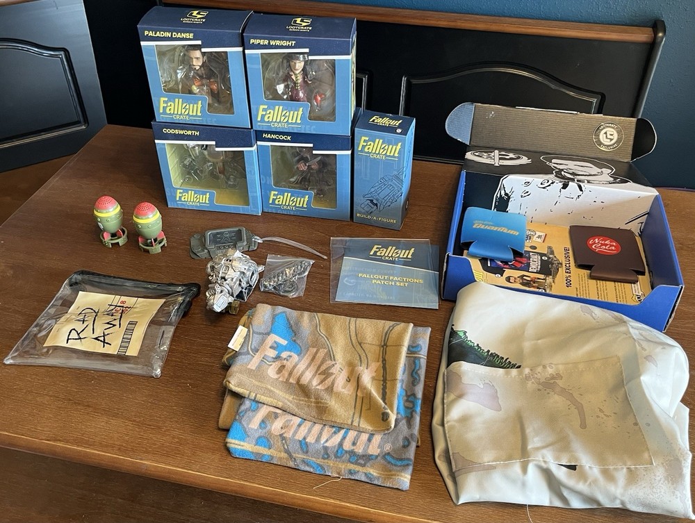 Fallout 4 Loot Crate Bundle CODSWORTH, PALADIN DANSE, Patch Kit, Plus Extras