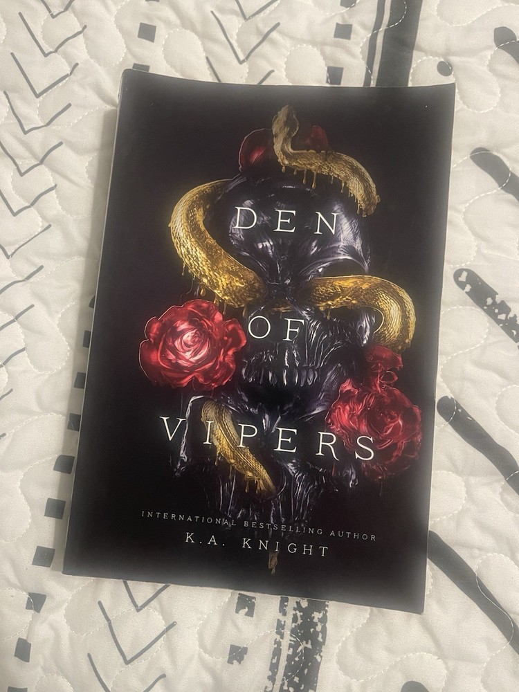 Den of Vipers by K. A. Knight Paperback Crime Thriller Modern Contemporary Novel