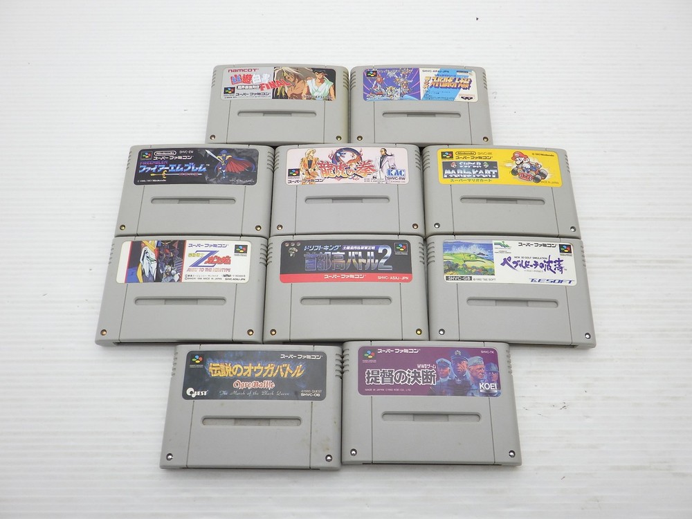 Nintendo SuperFamicom/SNES Game Lot Super Famicom/SNES JP GAME. 9000025448222