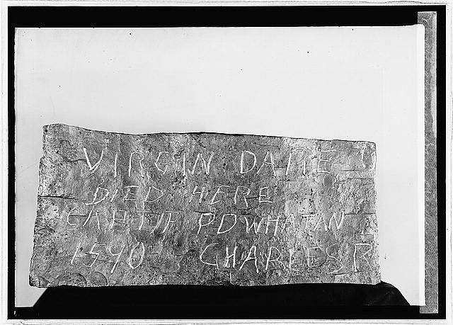 Photo:Virginia Dare marker, 1/5/24