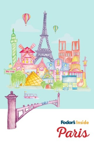 Fodor's Inside Paris (Full-color Travel Guide) by Fodor's Travel Guides, Good Bo
