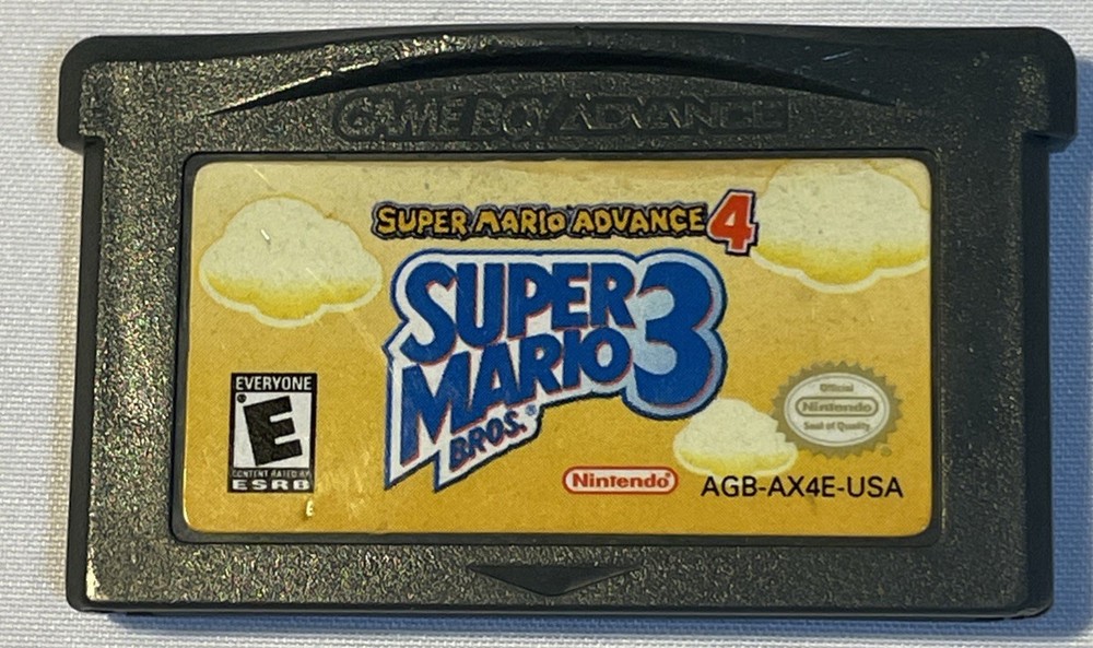 Super Mario Advance 4: Super Mario Bros. 3 (Game Boy Advance, 2003)